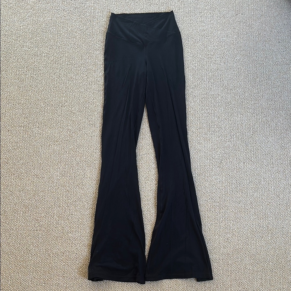 Aerie Black flared leggings